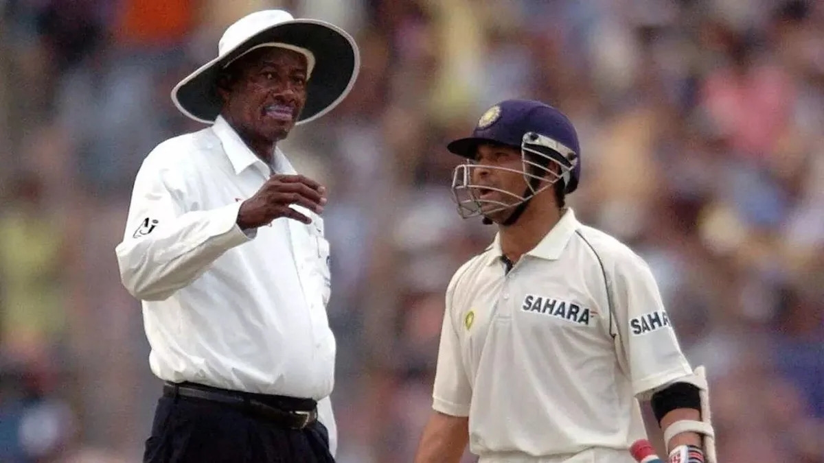 Umpire Admits Tendulkar LBW Call Was A Blunder